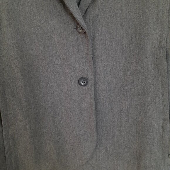 Eddie Bauer Women's Travex Travel 2-Button Blazer Gray Size 8T Tall - Picture 5 of 15